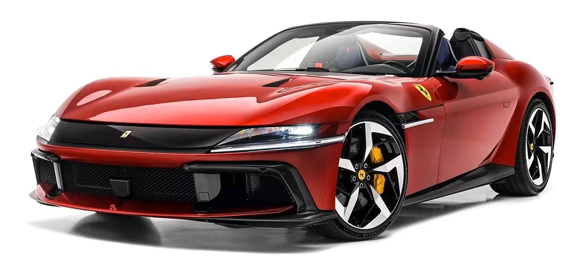 Red Ferrari 12Cilindri Spider